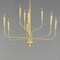 Maxim Lighting Vela 9-Light Chandelier 24819SBR - alternate 2